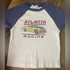 I’m selling this super cute race cars baby tee! Size: Small 🏎️
